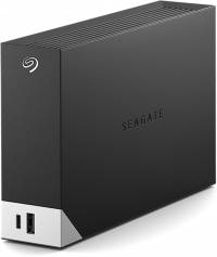 Жесткий диск Seagate USB 3.0 12.2Tb STLC12000400 One Touch Hub 3.5&quot; черный USB 3.0 type C