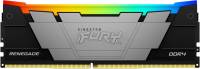 Память DDR4 32GB 3200MHz Kingston KF432C16RB2A/32 Fury Renegade RGB RTL Gaming PC4-25600 CL16 DIMM 288-pin 1.35В dual rank с радиатором Ret