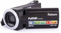 Видеокамера Rekam DVC-360 черный IS el 2.7&quot; 1080p SDHC Flash/Flash