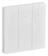 Умный выключатель IEK iTeq Smart IT-SM3NWBI-K01 3-хкл. белый