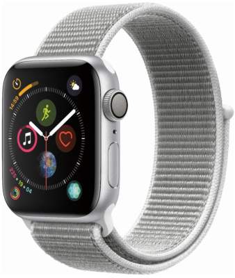 Часы Apple Watch Series 4 GPS 40mm Silver Aluminum Case with Seashell Sport Loop