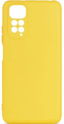 Чехол (клип-кейс) DF для Xiaomi Redmi Note 11/11s xiCase-61 желтый (XICASE-61 (YELLOW))