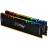 Память DDR4 2x8GB 4600МГц Kingston KF446C19RBAK2/16 Fury Renegade RGB RTL Gaming PC4-36800 CL19 DIMM 288-pin 1.5В kit dual rank с радиатором Ret