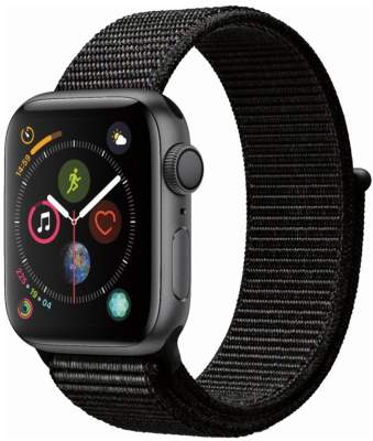 Часы Apple Watch Series 4 GPS 40mm Space Gray Aluminum Case with Black Sport Loop