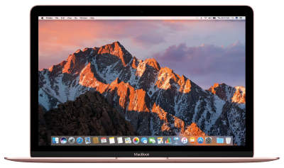Ноутбук Apple MacBook 12 Mid 2017 Rose Gold MNYM2 (Intel Core m3 1200 MHz/12"/2304x1440/8Gb/256Gb SSD/DVD нет/Intel HD Graphics 615/Wi-Fi/Bluetooth/MacOS X)