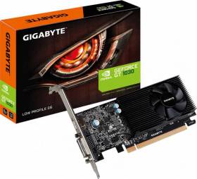 Видеокарта Gigabyte PCI-E GV-N1030D5-2GL NVIDIA GeForce GT 1030 2Gb 64bit GDDR5 1227/6008 DVIx1 HDMIx1 HDCP Ret