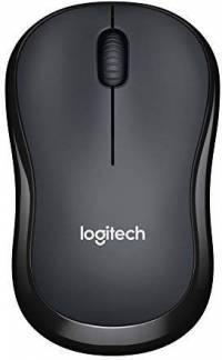 Мышь Logitech B175 черный/серый оптическая (1000dpi) беспроводная USB для ноутбука (2but)
