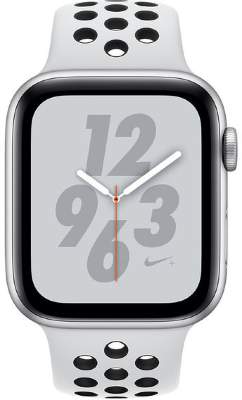 Часы Apple Watch Series 4 GPS 40mm Silver Aluminum Case with Pure Platinum/Black Nike Sport Band