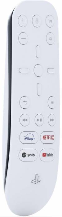 Пульт ДУ PlayStation Media Remote белый/черный для: PlayStation 5 (PS719863625)