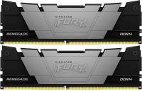 Память DDR4 2x16GB 3200MHz Kingston KF432C16RB12K2/32 Fury Renegade Black RTL Gaming PC4-25600 CL16 DIMM 288-pin 1.35В dual rank с радиатором Ret