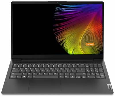 Ноутбук Lenovo V15 G2 ALC Ryzen 5 5500U 12Gb SSD512Gb AMD Radeon 15.6" TN FHD (1920x1080) noOS black WiFi BT Cam (82KD0058RU)