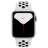 Часы Apple Watch Series 5 GPS 40mm Silver Aluminum Case with Pure Platinum/Black Nike Sport Band