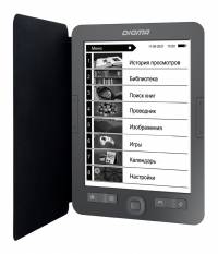 Электронная книга Digma X1 6&quot; E-ink HD Pearl 1024x758 Touch Screen 600MHz/4Gb/microSDHC/подсветка дисплея темно-серый