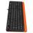 Клавиатура A4Tech Fstyler FKS10 черный/оранжевый USB