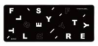 Коврик для мыши A4Tech FStyler FP75 XL черный/белый 750x300x2мм (FP75 BLACK)