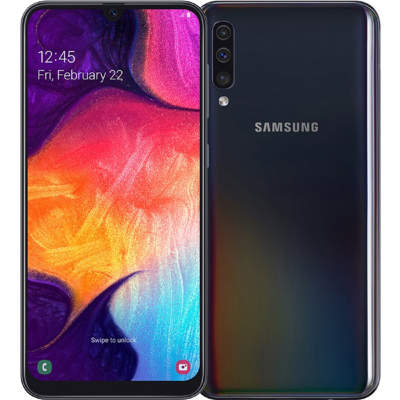 Смартфон Samsung Galaxy A50 (2019) SM-A505F 4/64GB Black (Черный)