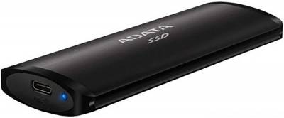 Накопитель SSD A-Data USB-C 2TB ASE760-2TU32G2-CBK SE760 1.8" черный