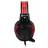 Наушники с микрофоном Оклик HS-G300 ARMAGEDDON черный/красный 2.2м мониторные оголовье (337457)