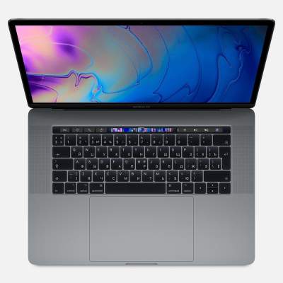 Ноутбук Apple MacBook Pro 15 with Retina display and Touch Bar Mid 2018 Space Gray MR932RU/A (Intel Core i7 2200 MHz/15.4/2880x1800/16GB/256GB SSD/DVD нет/AMD Radeon Pro 555X/Wi-Fi/Bluetooth/macOS)