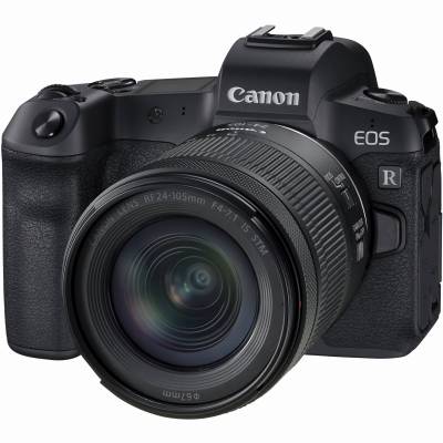 Фотоаппарат Canon EOS R черный 30.3Mpix 3.15" 2160p WiFi RF 24-105 mm F4-7.1 IS STM (с объективом)
