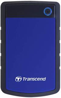 Жесткий диск Transcend USB 3.0 4Tb TS4TSJ25H3B StoreJet 25H3 (5400rpm) 2.5&quot; синий