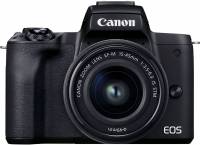 Фотоаппарат Canon EOS M50 MK II 15-45 черный 24.1Mpix 3&quot; 4K WiFi EF-15-45 f/3.5-6.3 IS STM LP-E12 (с объективом)
