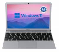 Ноутбук Digma EVE 15 P418 Pentium Silver N5030 8Gb SSD256Gb Intel UHD Graphics 605 15.6&quot; IPS IPS FHD (1920x1080) Windows 11 Home grey WiFi BT Cam 5000mAh (NN5158CXW02)