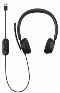 Наушники с микрофоном Microsoft Modern USB Headset черный (6ID-00021)