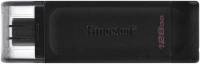 Флеш Диск Kingston 128Gb DataTraveler 70 Type-C DT70/128GB USB3.2 черный
