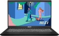 Ноутбук MSI Modern 15 B12HW-002XRU Core i5 1235U 8Gb SSD512Gb Intel Arc A370M 4Gb 15.6&quot; FHD (1920x1080) Free DOS black WiFi BT Cam (9S7-15H212-002)