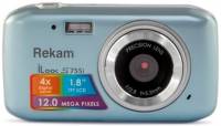 Фотоаппарат Rekam iLook S755i серый металлик 12Mpix 1.8&quot; SD/MMC CMOS/Li-Ion