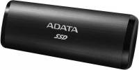 Накопитель SSD A-Data USB-C 1Tb ASE760-1TU32G2-CBK SE760 1.8&quot; черный