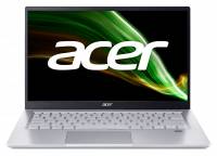 Ультрабук Acer Swift 3 SF314-43-R3JP Ryzen 3 5300U 8Gb SSD512Gb AMD Radeon 14&quot; IPS FHD (1920x1080) Windows 11 Home silver WiFi BT Cam