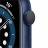 Часы Apple Watch Series 6 GPS 44mm Blue Aluminium Case with Deep Navy Sport Band