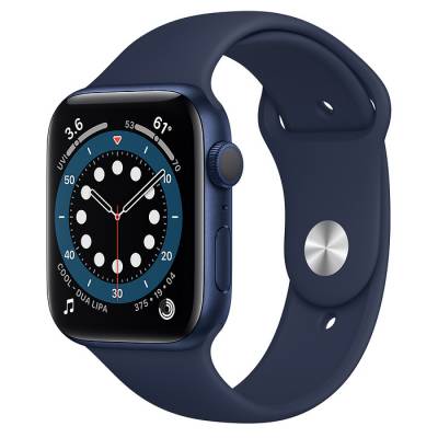Часы Apple Watch Series 6 GPS 40mm Blue Aluminium Case with Deep Navy Sport Band