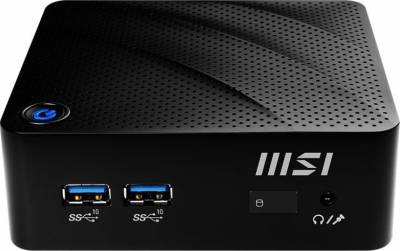 Неттоп MSI Cubi N JSL-042BRU slim Cel N4500 (1.1) UHDG noOS GbitEth WiFi BT 65W черный (936-B0A111-042)