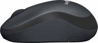 Мышь Logitech Silent M220 черный/серый оптическая (1000dpi) беспроводная USB (2but)