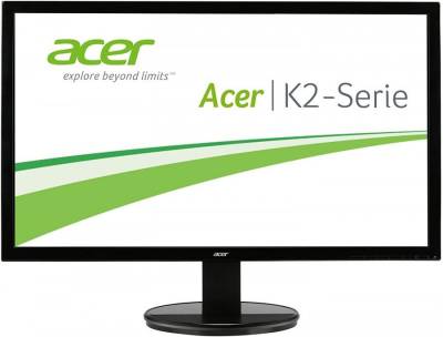 Монитор Acer 19.5" K202HQLAb черный TN LED 5ms 16:9 Piv 200cd 170гр/160гр 1366x768 60Hz VGA HD 2.9кг