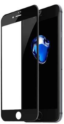 Закаленное защитное стекло для iPhone 7 цвет черный 3D