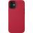 Чехол (клип-кейс) Deppa для Apple iPhone 12 mini Liquid Silicone красный (87786)