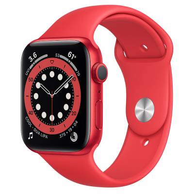 Часы Apple Watch Series 6 GPS 40mm Red Aluminum Case with Red Sport Band