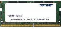 Память DDR4 8Gb 2400MHz Patriot PSD48G240081S RTL PC4-19200 CL17 SO-DIMM 260-pin 1.2В single rank Ret