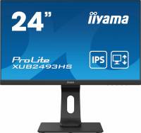 Монитор Iiyama 23.8&quot; ProLite XUB2493HS-B4 черный IPS LED 16:9 HDMI M/M матовая HAS Piv 250cd 178гр/178гр 1920x1080 75Hz VGA DP FHD 5.7кг