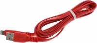 Кабель Premier 6-703RL45 2.0R USB-A-Lightning (m) 2м красный пакет