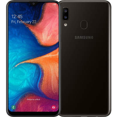 Смартфон Samsung Galaxy A20 (2019) SM-A205F 3/32GB Black (Черный)