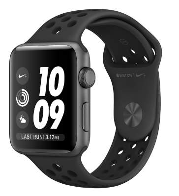 Часы Apple Watch Series 3 42mm Space Gray Aluminum Case with Antracite/Black Nike Sport Band