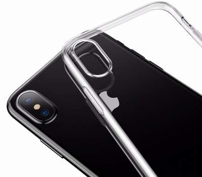 Чехол Hoco Light series case для iPhone X (прозрачный)