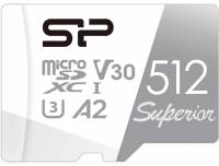 Флеш карта microSDXC 512GB Silicon Power SP512GBSTXDA2V20SP Superior + adapter