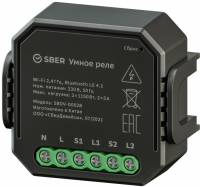 Реле для управления светом/электроприборами Sber SBDV-00028 черный