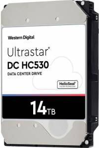 Жесткий диск WD Original SATA-III 14Tb 0F31284 WUH721414ALE6L4 Server Ultrastar DC HC530 (7200rpm) 512Mb 3.5&quot;